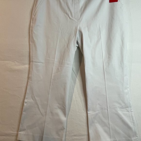 Spanx Womens Pants White Silver Linings Kick Flare Pull On Size XL (14/16) - Picture 11 of 12